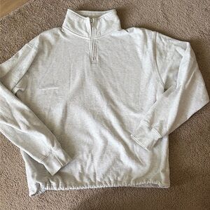 Brandy Melville quarter zip sweatshirt